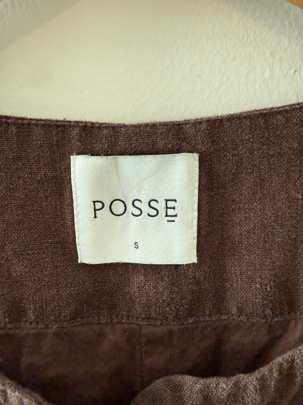 POSSE Emma Button Down Dress Size Small - Picture 6 of 8
